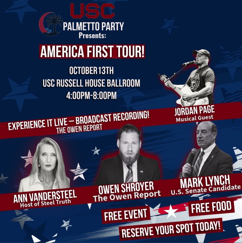 America First Tour - USC Palmetto Party